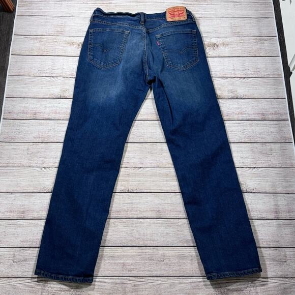 Levi's Dark Blue Men's Jeans - Picture 9 of 14